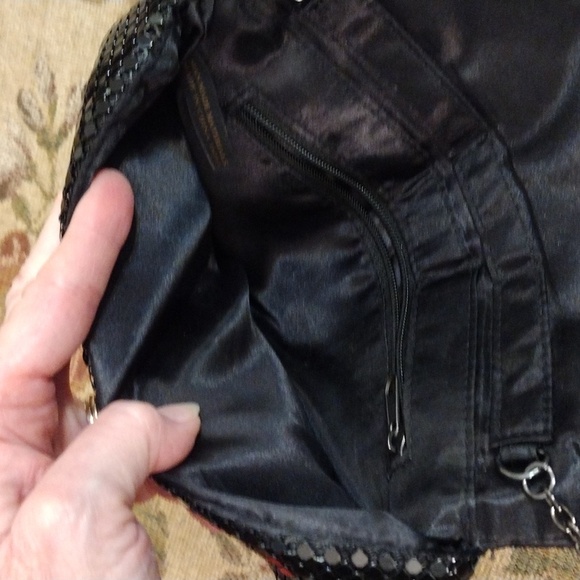 Vintage Style Turn Lock Evening Clutch Shoulder Bag - Picture 8 of 15